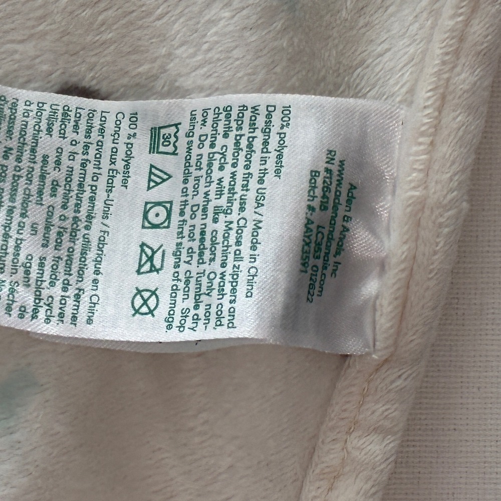 Aden + Anais SwaddleMe Swaddle Wrap Bundle Baby 0-3M Lot of 4 - Picture 5 of 7